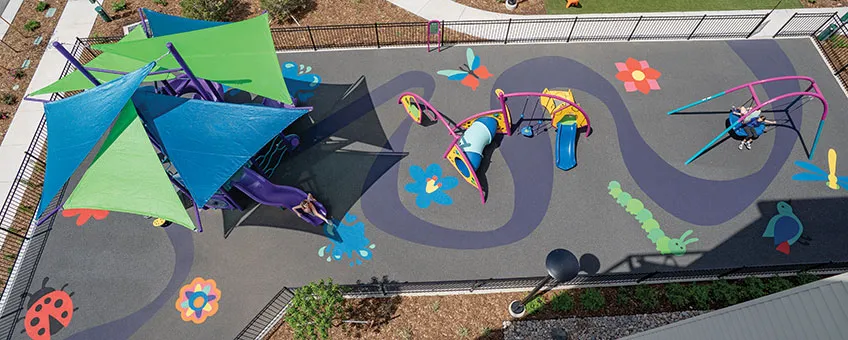 Vibrant Playground at Sapling Grove Apartments